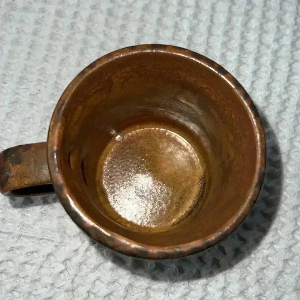 Vintage McCoy USA Canyon Coffee Mug - Picture 4 of 4